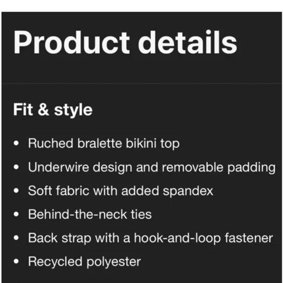 Shade & Shore | Swim | Shade
Shore Ruched Bralette Bikini Top new - Picture 4 of 5